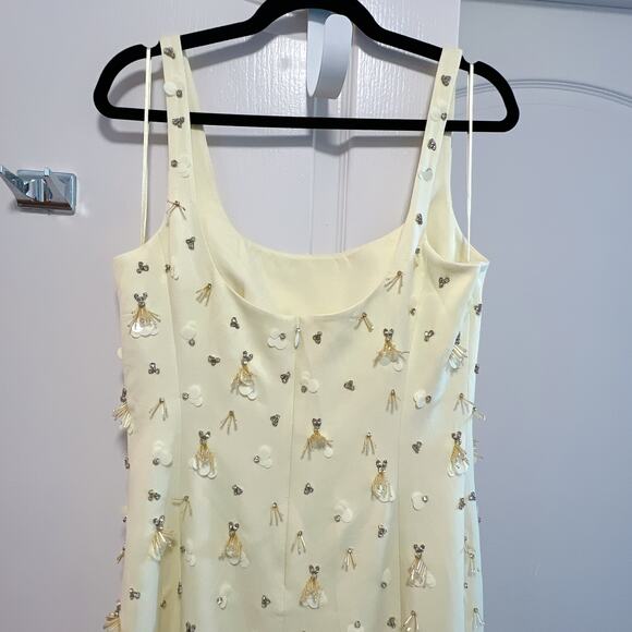 Simkhai Briella Embellished Crepe Gown Size 10 NWT - Picture 8 of 8